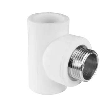 тройник PPRC комб. с наружн резьб. 25х3/4"х25