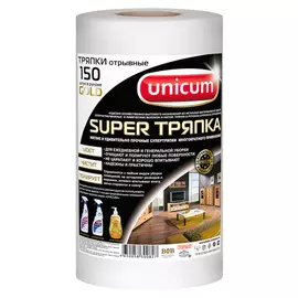 тряпки в рулоне UNICUM Super Gold 150шт 25х21см