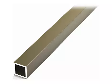 труба алюминиевая квадратная бронза 10х10х1х2000мм
