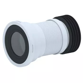 труба для унитаза АНИПЛАСТ гофрированная армированная 110мм 220/420мм