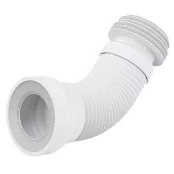 труба для унитаза гофрированная армированная 110мм 220/550мм