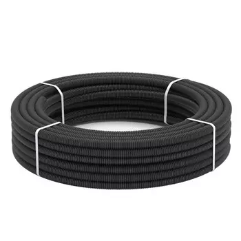 труба гофрированная STAHLMANN из нерж. стали SS304 PT 25А 5м черная