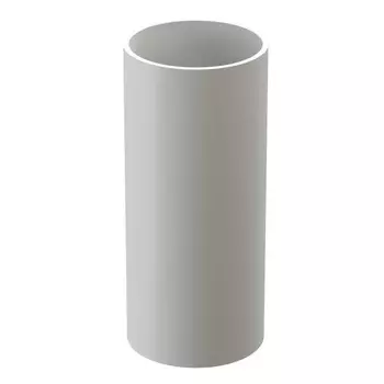 труба водосточная DOCKE Premium d85мм 3м пломбир ПВХ