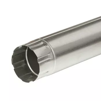 труба водосточная стальная 3000х92мм серая