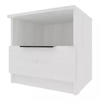 тумба 1 ящик Катрин 444x452x395мм ЛДСП дуб харбор белый