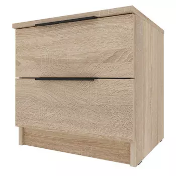 тумба 2 ящика Катрин 444x452x395мм ЛДСП дуб сонома