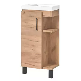 тумба без раковины напольная АКВАЛЬ Грант 40см Дуб