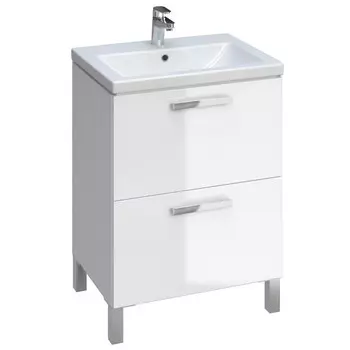 тумба без раковины напольная CERSANIT Melar 60см белая