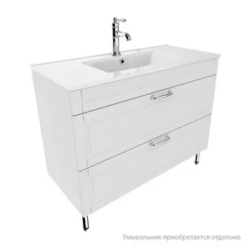 тумба без раковины напольная IDDIS Oxford 100см белая