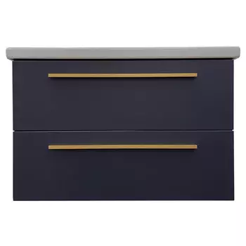 тумба без раковины подвесная GRADEONIKA Калипсо черника 80 см