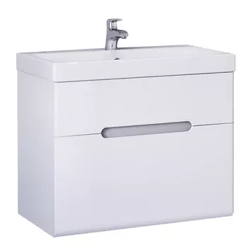 тумба без раковины подвесная JORNO Moduo Slim 60см белая