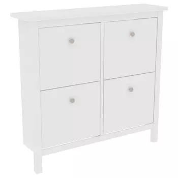 тумба для обуви Кантри 1070х270х1056мм белый сосна