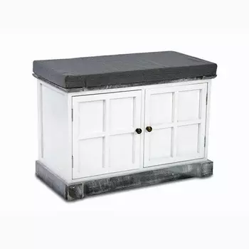 тумба для обуви с двумя дверцами 700х350х500мм дерево