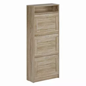 тумба для обуви СИРИУС 600х1430х250мм ЛДСП сонома