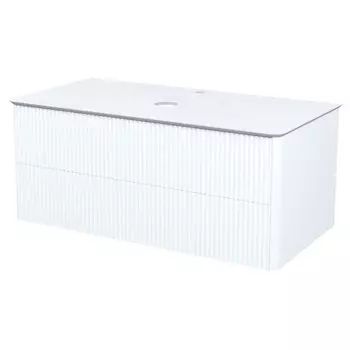 тумба подвесная со столешницей IDDIS Aiger 100 см белый