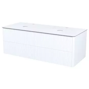 тумба подвесная со столешницей IDDIS Aiger 120 см белый