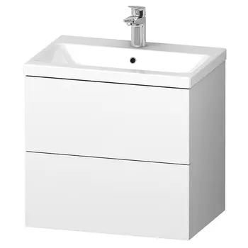 тумба с раковиной подвесная АМ.РМ Gem 60см белый