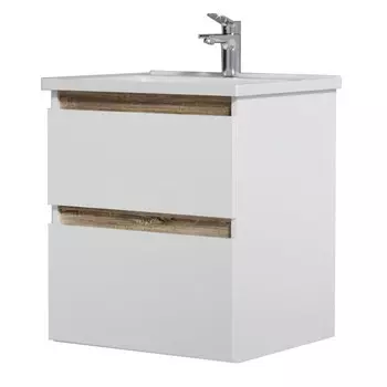 тумба с раковиной подвесная AM.PM X-Joy 55см белый глянец