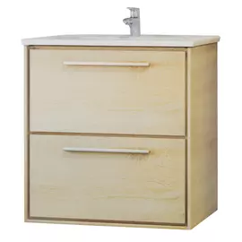 тумба с раковиной подвесная RAVAL Frame 60см дуб сонома