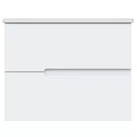 тумба с раковиной подвесная TOPLINE Line 60см белая