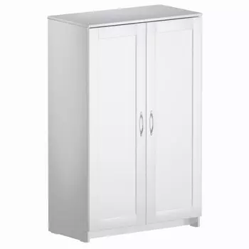 тумба СИРИУС 2 двери 782x1234x412мм белая ЛДСП