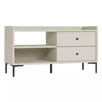 тумба ТВ Teravvio 1216х450х650мм серый шелк ЛДСП