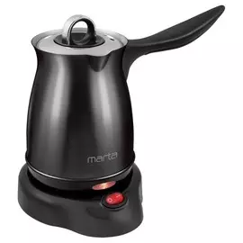 турка электрическая MARTA MT-2143 400Вт 0,5л черный