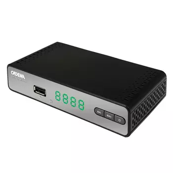 тв-тюнер цифровойCADENA CDT-2351SB черный