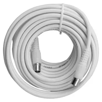 удлинитель антенный DORI 1134-1 штекер-гнездо 20м белый