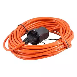 удлинитель Импульс+ 1 гнездо 1,5м б/з ПВС 2х0,75 оранжевый