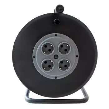 удлинитель на метал. катушке СВЕТ 4 гнезда 30м с/з 16А 3х2,5мм2 3600Вт IP20