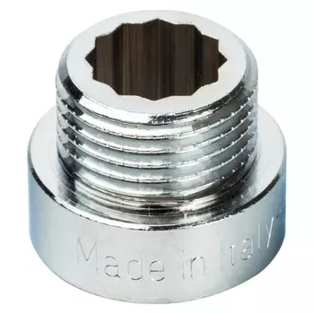 удлинитель STOUT НР/ВР 1/2X10 хром латунь латунь резьба