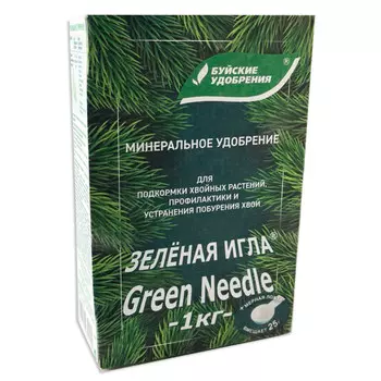 удобрение для хвойных растений Зелёная игла 1кг