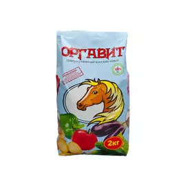 удобрение органическое Конский навоз оргавит 2кг