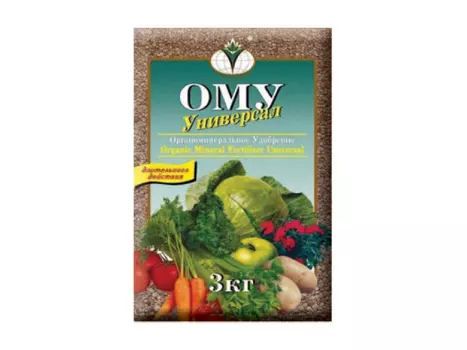 удобрение универсальное ому Универсал 3кг