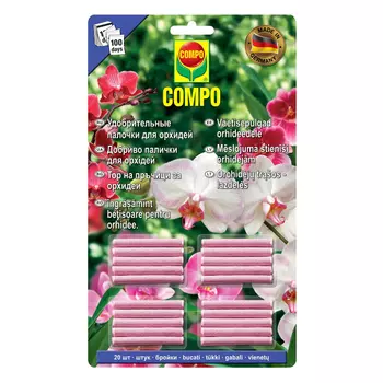 удобрения COMPO SANA палочки для орхидей 20шт