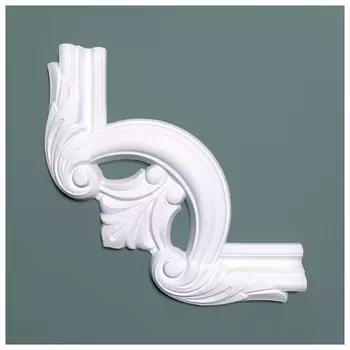 угол декоративный BELLO-DECO М15У2 210х210мм полимер(xps) белый, арт. 00-00105122