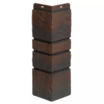 угол для фасадной панели DOCKE Burg 445мм темный