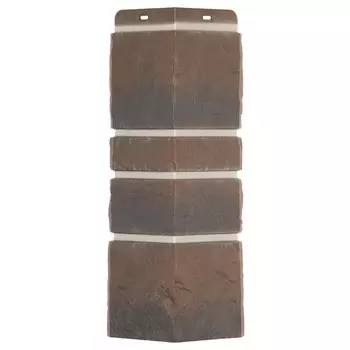 угол для фасадных панелей DOCKE Burg 445мм земляной