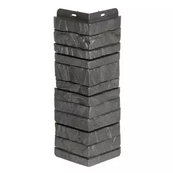 угол для фасадной панели DOCKE Stein 400мм антрацит