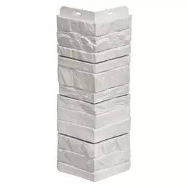 угол для фасадной панели DOCKE Stein молочный 400мм