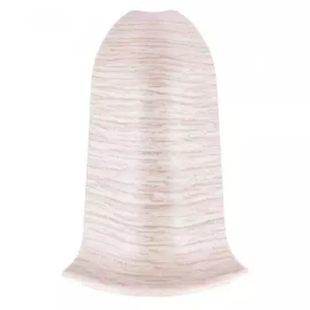 угол наружный для плинтуса ИДЕАЛ Классик 55 Дуб палена ПВХ