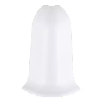 угол наружный для плинтуса ИДЕАЛ Классик 55 Белый ПВХ