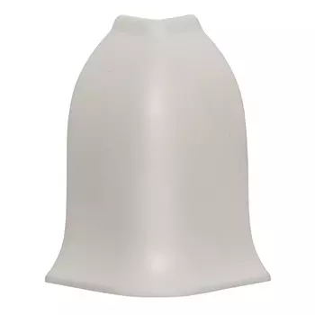 угол наружный для плинтуса LIDER 50мм белый 2шт.