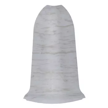 угол наружный для плинтуса LIDER 62мм груша белая 2шт.