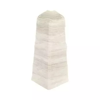 угол наружный для плинтуса ПВХ SALAG Lima 72мм Дуб Дакота 1шт.