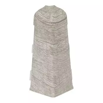 угол наружный для плинтуса ПВХ SALAG Lima 72мм Дуб Канадский 1шт.