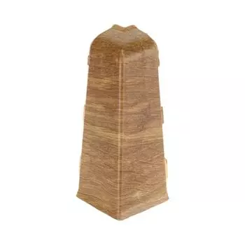 угол наружный для плинтуса ПВХ SALAG Lima 72мм Карло 1шт.