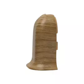 угол наружный для плинтуса ПВХ SALAG NGF 56мм Дуб темный 1шт.