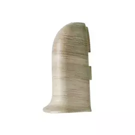 угол наружный для плинтуса ПВХ SALAG NGF 56мм Груша денвер 1шт.